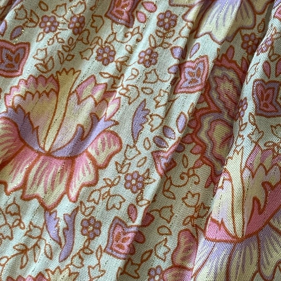 Spell & The Gypsy Collective Poinciana Romper, Pink Floral, Short Sleeve, S - Picture 16 of 16